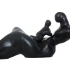 CAROLINE CHOPIN - Mère et enfant I, exposée Galerie Le nombre d'or” à Versaillse CAROLINE CHOPIN